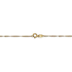 Afbeelding in Gallery-weergave laden, 14k Yellow Gold 1mm Singapore Twisted Bracelet Anklet Necklace Choker Pendant Chain
