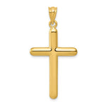 Lataa kuva Galleria-katseluun, 14k Yellow Gold Cross Pendant Charm
