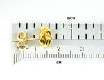 Carica l&#39;immagine nel visualizzatore di Gallery, 14k Yellow Gold 9mm Classic Love Knot Stud Post Earrings
