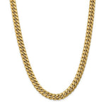 Carregar imagem no visualizador da galeria, 14k Yellow Gold 9.3mm Miami Cuban Link Bracelet Anklet Choker Necklace Pendant Chain
