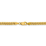 Load image into Gallery viewer, 14k Yellow Gold 4.25mm Miami Cuban Link Bracelet Anklet Choker Necklace Pendant Chain
