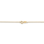 画像をギャラリービューアに読み込む, 14k Yellow Gold 0.5mm Thin Box Bracelet Anklet Choker Necklace Pendant Chain
