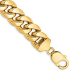이미지를 갤러리 뷰어에 로드 , 14k Yellow Gold 12.6mm Miami Cuban Link Bracelet Anklet Choker Necklace Pendant Chain
