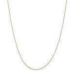 Lataa kuva Galleria-katseluun, 14k Yellow Gold 0.5mm Thin Box Bracelet Anklet Choker Necklace Pendant Chain
