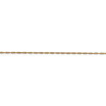 Lade das Bild in den Galerie-Viewer, 14k Yellow Gold 1mm Singapore Twisted Bracelet Anklet Necklace Choker Pendant Chain
