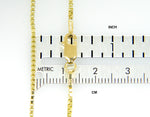 將圖片載入圖庫檢視器 14K Yellow Gold 1.5mm Box Bracelet Anklet Necklace Choker Pendant Chain
