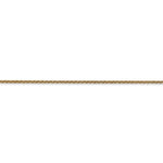 画像をギャラリービューアに読み込む, 14k Yellow Gold 1.5mm Round Open Link Cable Bracelet Anklet Choker Necklace Pendant Chain
