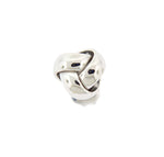 Afbeelding in Gallery-weergave laden, 14k White Gold Small Classic Love Knot Stud Post Earrings
