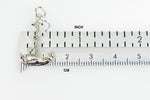 Carica l&#39;immagine nel visualizzatore di Gallery, 14k White Gold Anchor 3D Pendant Charm
