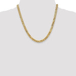 Загрузить изображение в средство просмотра галереи, 14k Yellow Gold 6.25mm Beveled Curb Link Bracelet Anklet Necklace Pendant Chain
