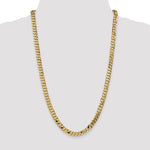 Φόρτωση εικόνας στο εργαλείο προβολής Συλλογής, 14k Yellow Gold 6.75mm Beveled Curb Link Bracelet Anklet Necklace Pendant Chain

