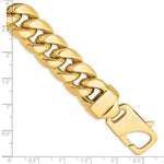 Kép betöltése a galériamegjelenítőbe: 14k Yellow Gold 15mm Miami Cuban Link Bracelet Anklet Choker Necklace Pendant Chain
