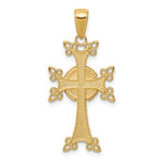 Lade das Bild in den Galerie-Viewer, 14k Yellow Gold Armenian Cross Pendant Charm
