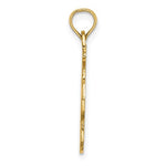 Lataa kuva Galleria-katseluun, 14k Yellow Gold Anchor Rope Pendant Charm
