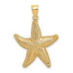 Carregar imagem no visualizador da galeria, 14k Yellow Gold Starfish Ocean Pendant Charm
