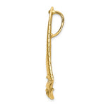 Afbeelding in Gallery-weergave laden, 14k Yellow Gold Sailboat Chain Slide Large Pendant Charm
