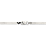 Cargar imagen en el visor de la galería, Sterling Silver 3mm Herringbone Bracelet Anklet Choker Necklace Pendant Chain
