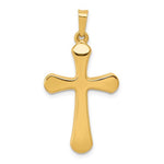 Загрузить изображение в средство просмотра галереи, 14k Yellow Gold Latin Cross Pendant Charm
